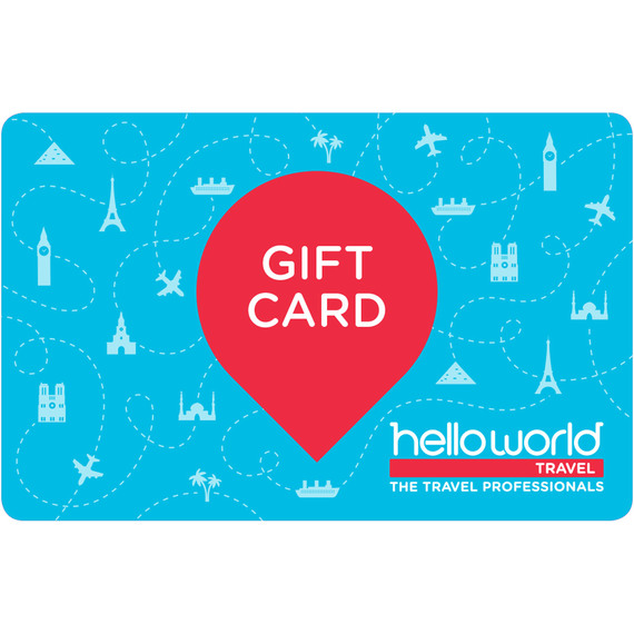 hello world travel gift vouchers