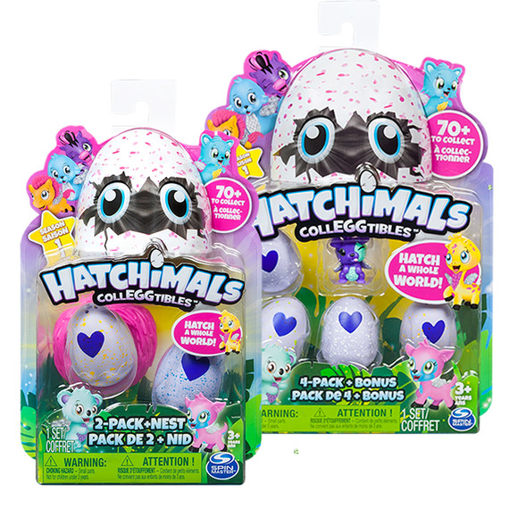 Fly Buys: Hatchimals Colleggtible Two Pack and Four Pack Bundle