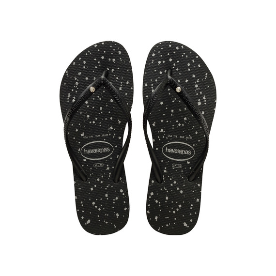 havaianas slim glitter cosmic